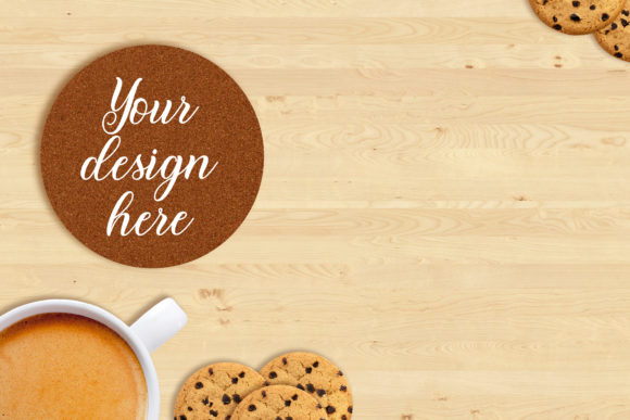 Download Round Coaster Mockup PSD, JPEG Files. - Coast Collection