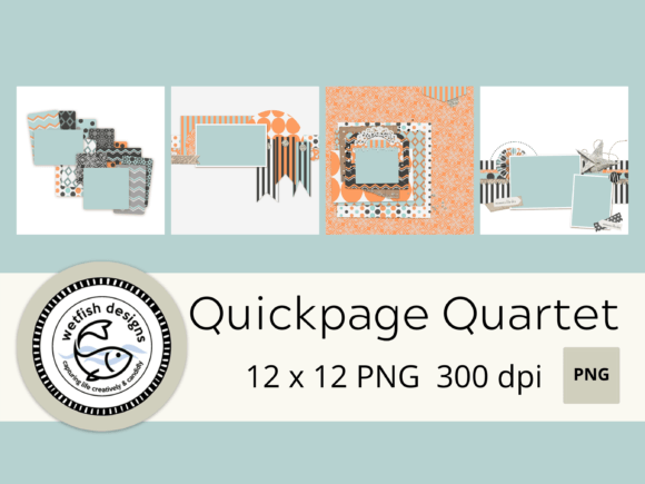 Download Digital Scrapbook Quick Page Quartet (Se - Digital scrapbook Collection